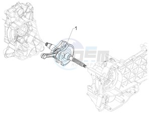 MP3 125 yourban erl drawing Crankshaft