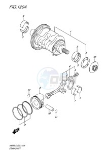 AN650Z ABS BURGMAN EXECUTIVE EU-UK drawing CRANKSHAFT