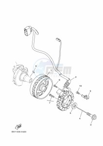 MT-10 MTN1000 (B5Y1) drawing GENERATOR