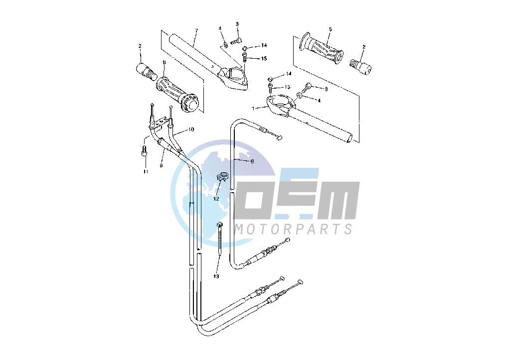 STEERING HANDLE- CABLE