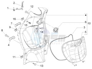 Liberty 50 2t RST ptt (AU-D) Austria - Germany drawing Front glove compartment