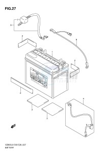 VZ800 (E3-E28) MARAUDER drawing BATTERY