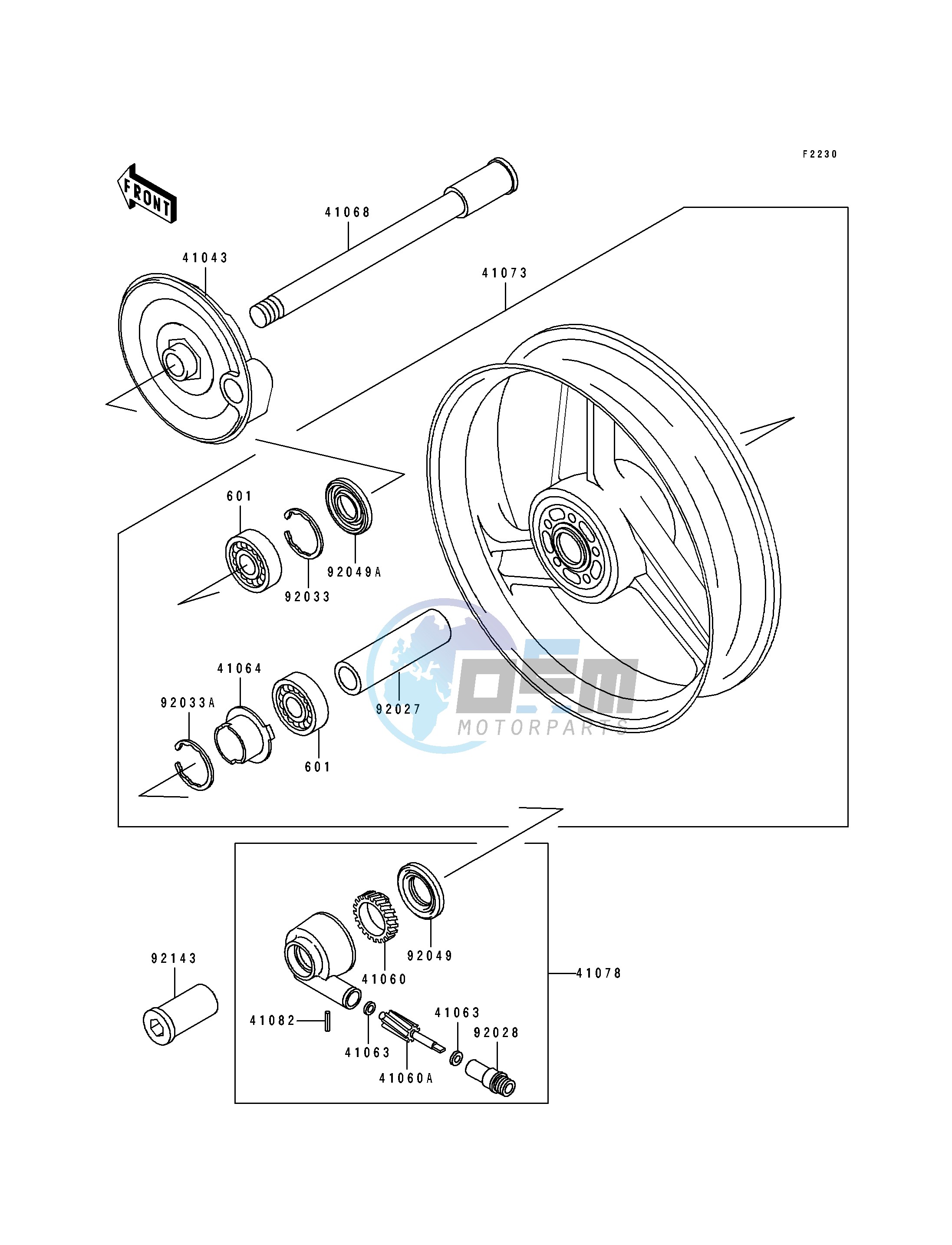 FRONT WHEEL