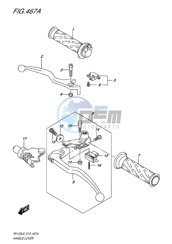 HANDLE LEVER