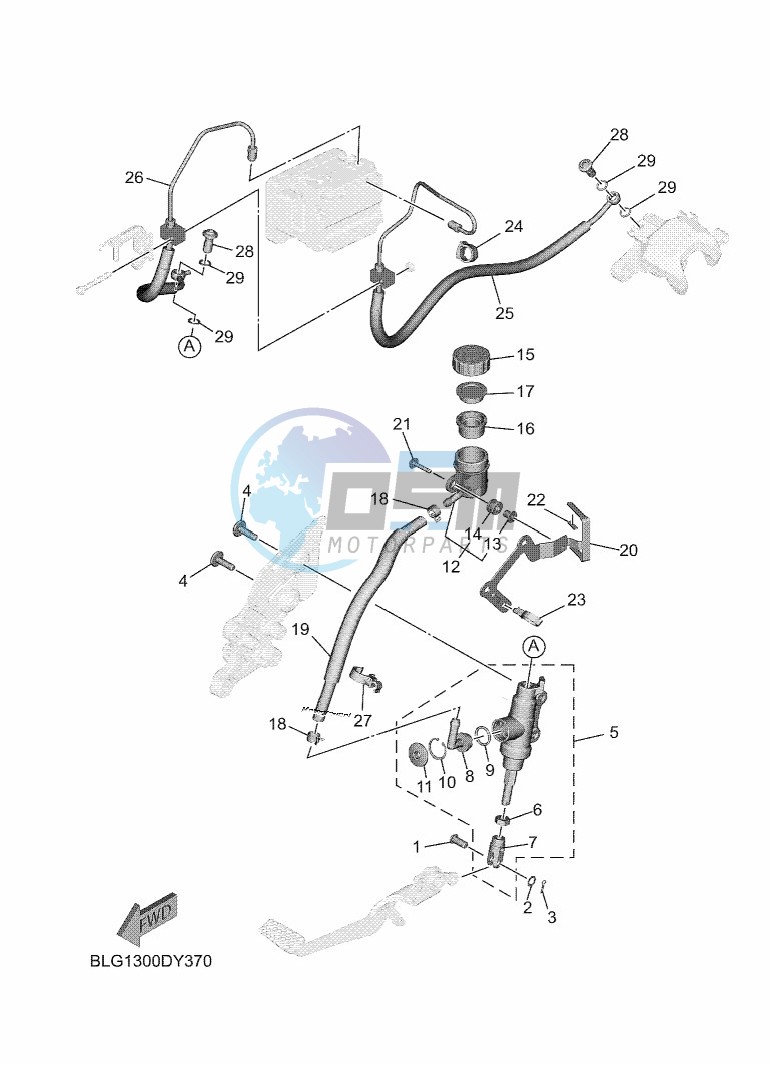 REAR MASTER CYLINDER