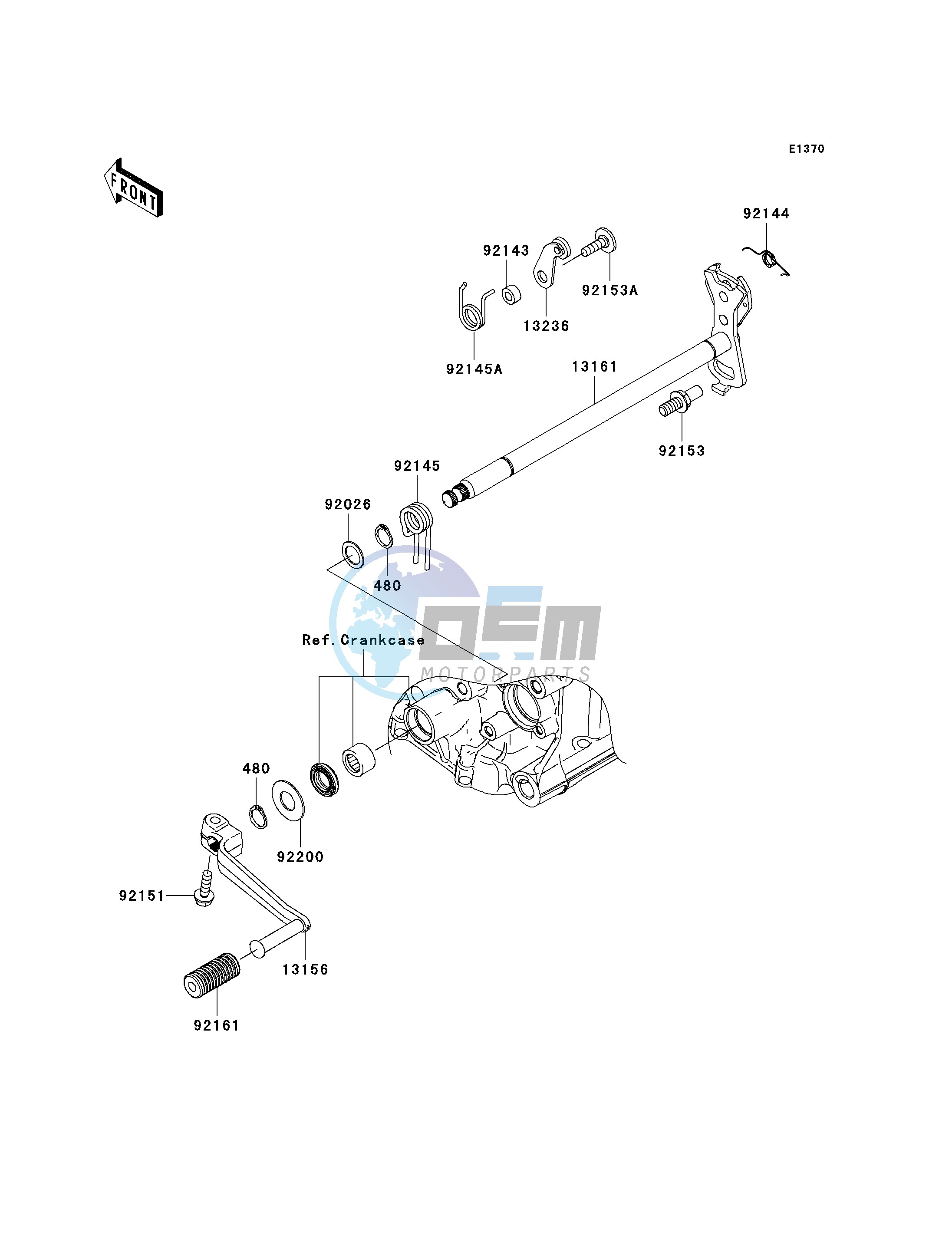 GEAR CHANGE MECHANISM