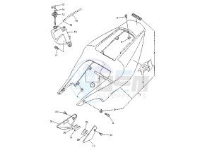 YZF R1 1000 drawing SIDE COVERS