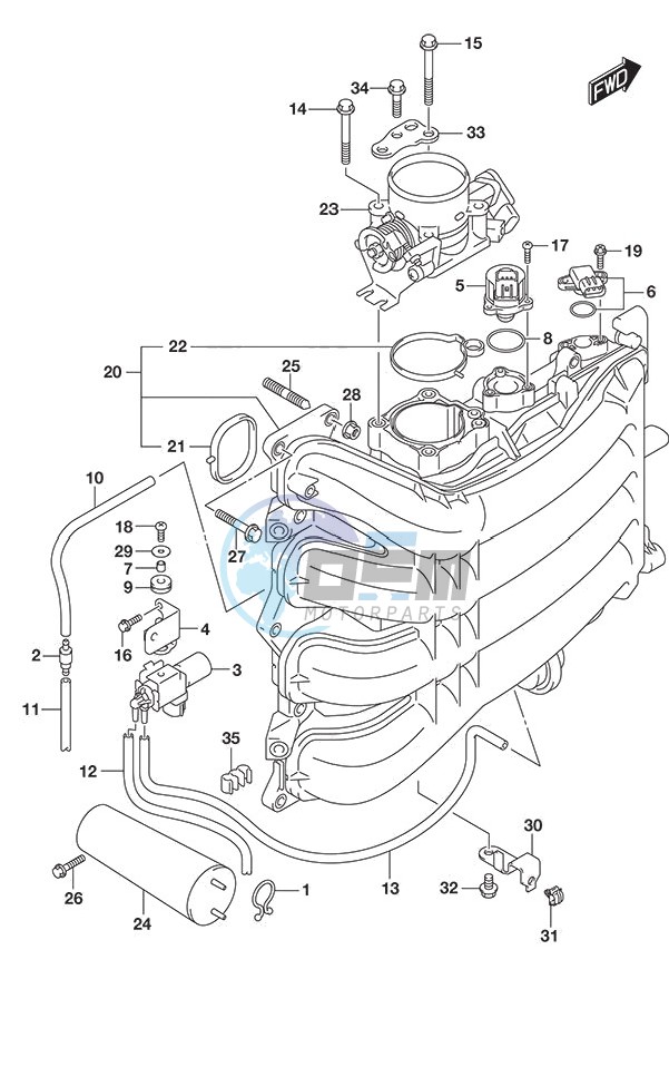 Intake Manifold/Throttle Body