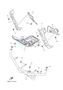 YXE700 YXE70WPAJ WOLVERINE R (B3D5) drawing GUARD