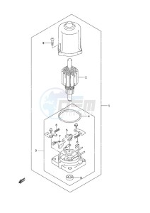 DF 40A drawing PTT Motor