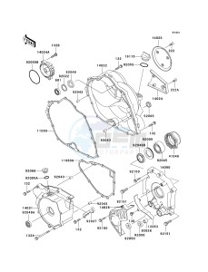 KEF 300 B [LAKOTA SPORT] (B1-B3) [LAKOTA 300 SPORT] drawing ENGINE COVER-- S- -