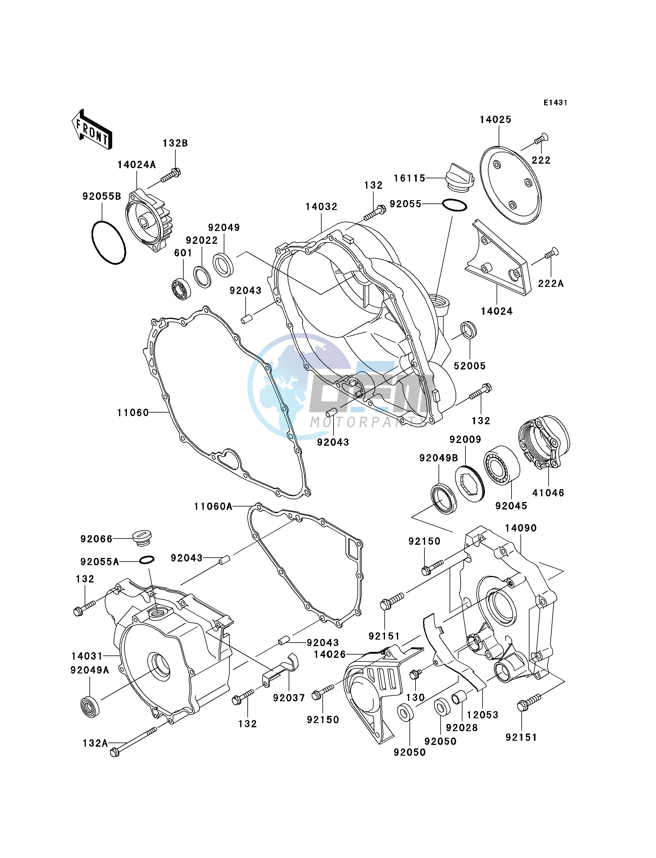 ENGINE COVER-- S- -