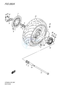 VZR1800 BOULEVARD EU drawing REAR WHEEL