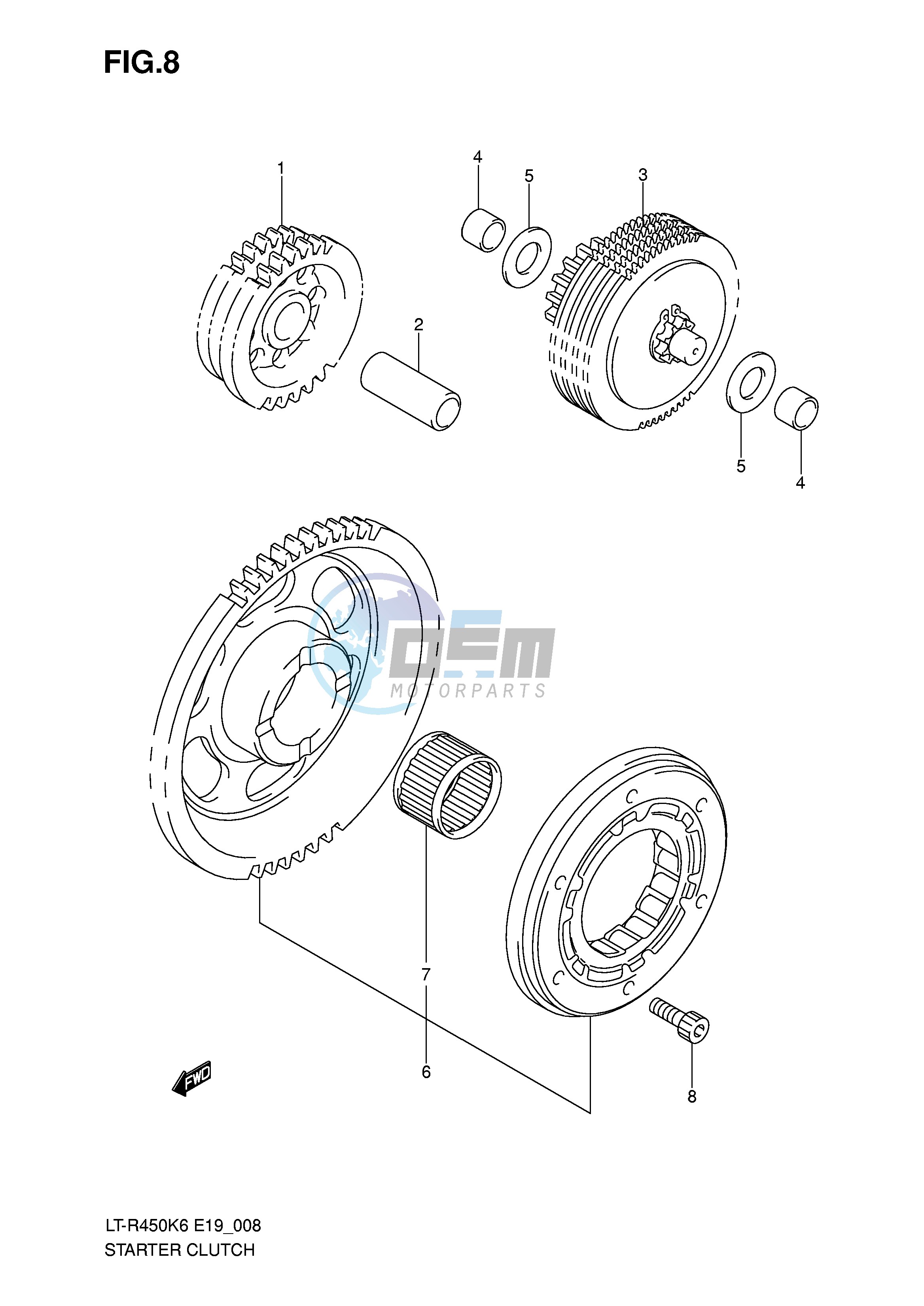 STARTER CLUTCH