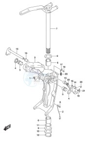 DF 250 drawing Swivel Bracket