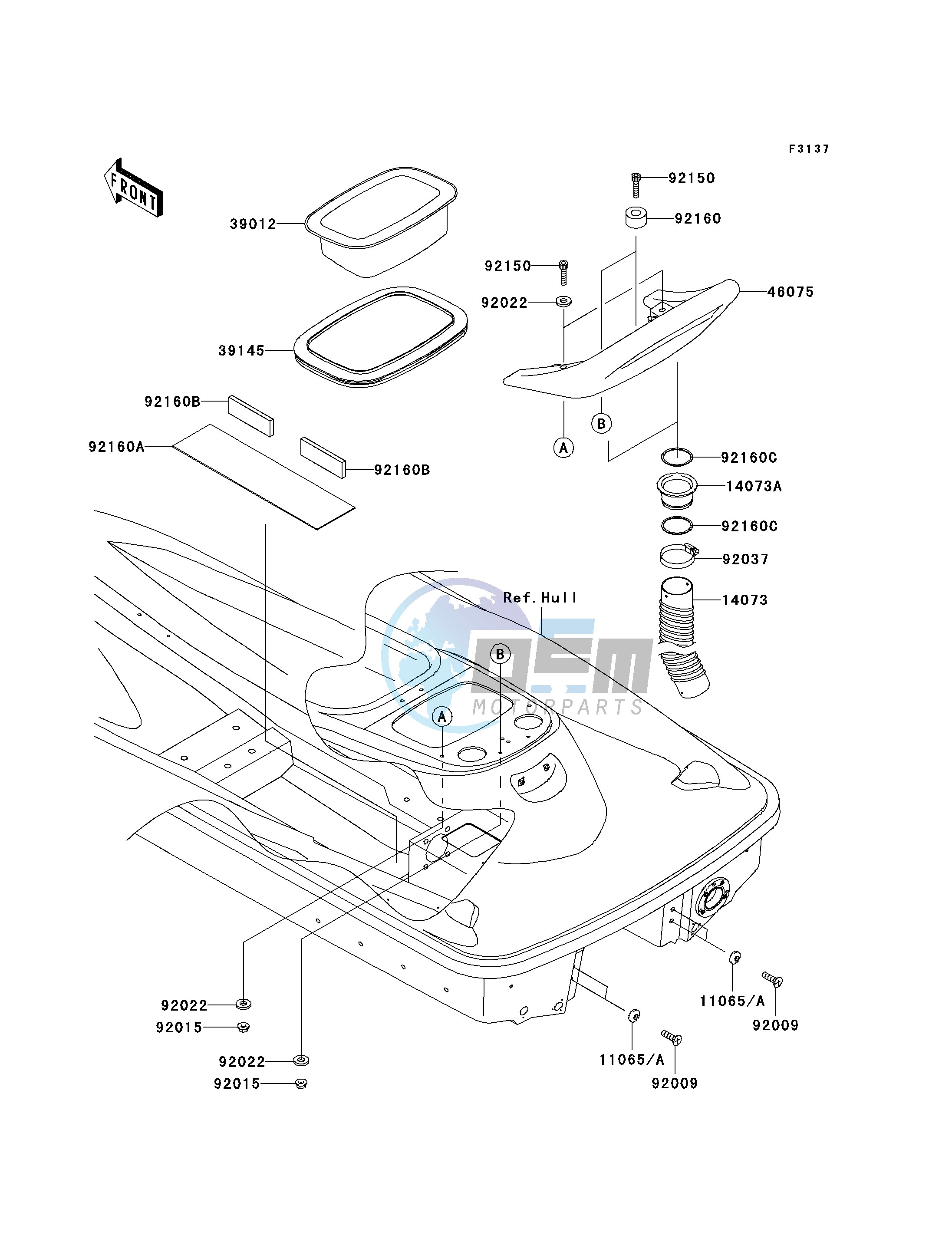 HULL REAR FITTINGS