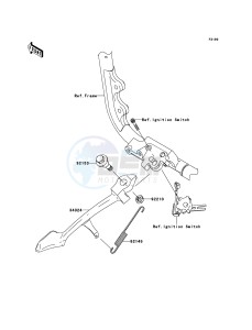 VN2000 VN2000A6F GB XX (EU ME A(FRICA) drawing Stand(s)