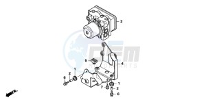 NT700VA drawing ABS MODULATOR