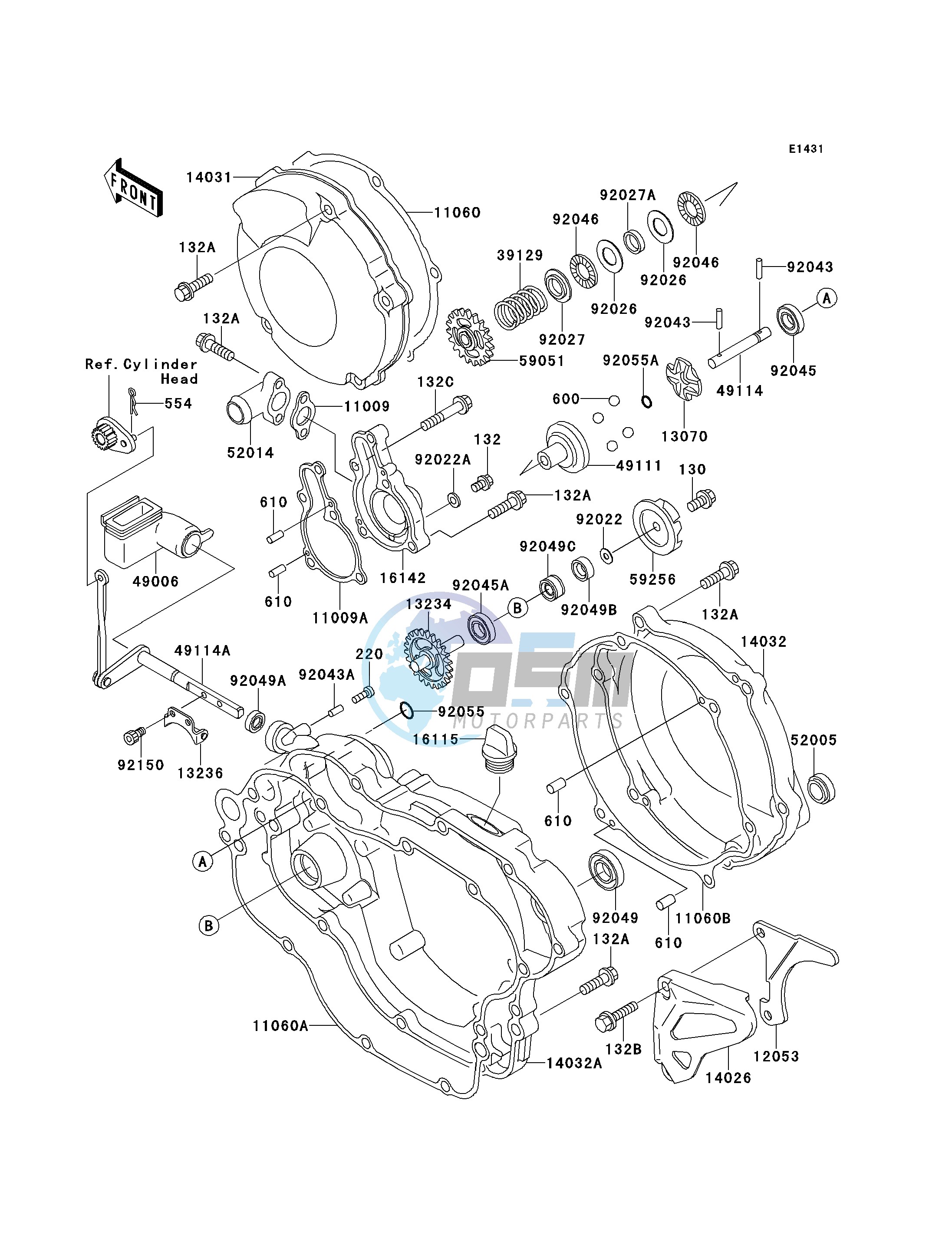 ENGINE COVER-- S- -