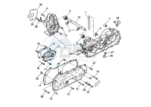 YQ AEROX 50 drawing CRANKCASE