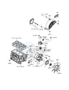 MULE PRO-DXT KAF1000BGF EU drawing Water Pump