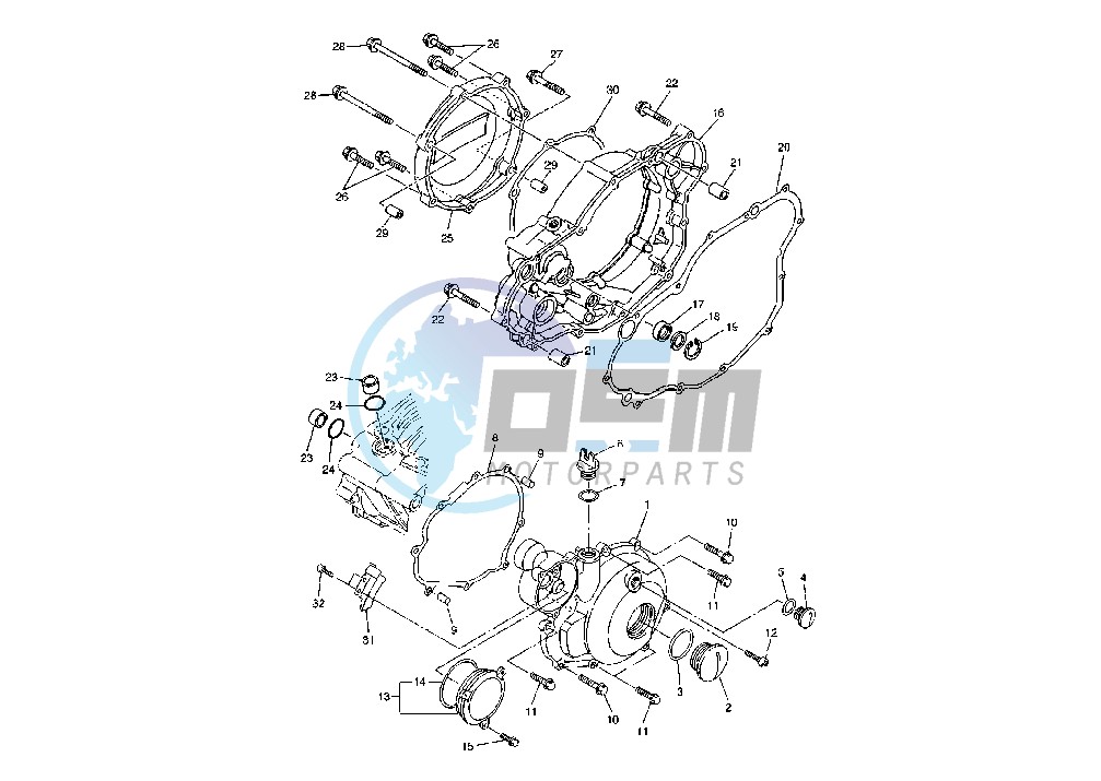 CRANKCASE COVER