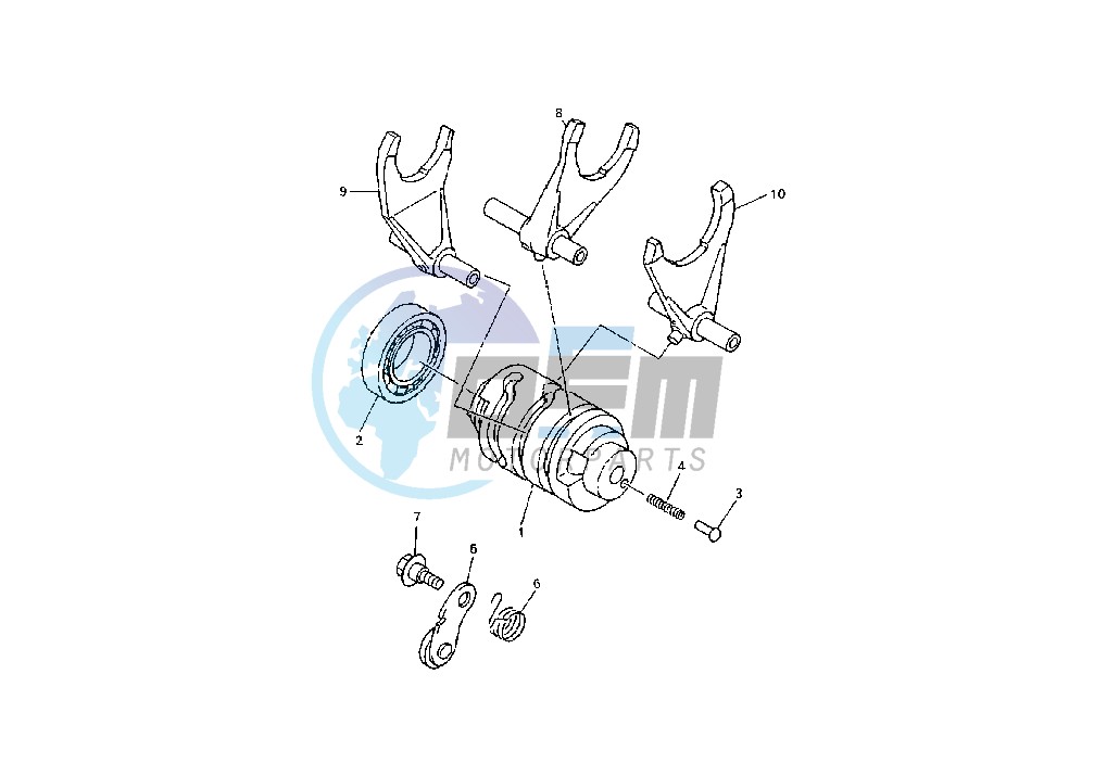 SHIFT CAM-FORK