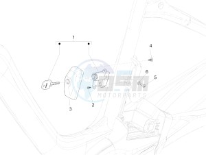 Wi-Bike Uni Mech Comfort 0 drawing Locks