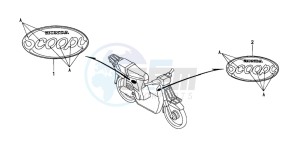 SH75D drawing MARK (SH75P/S/DP/DS)