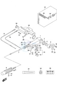 DF 20A drawing Tiller Handle