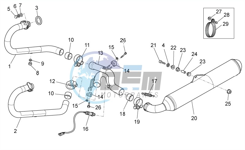 Exhaust unit