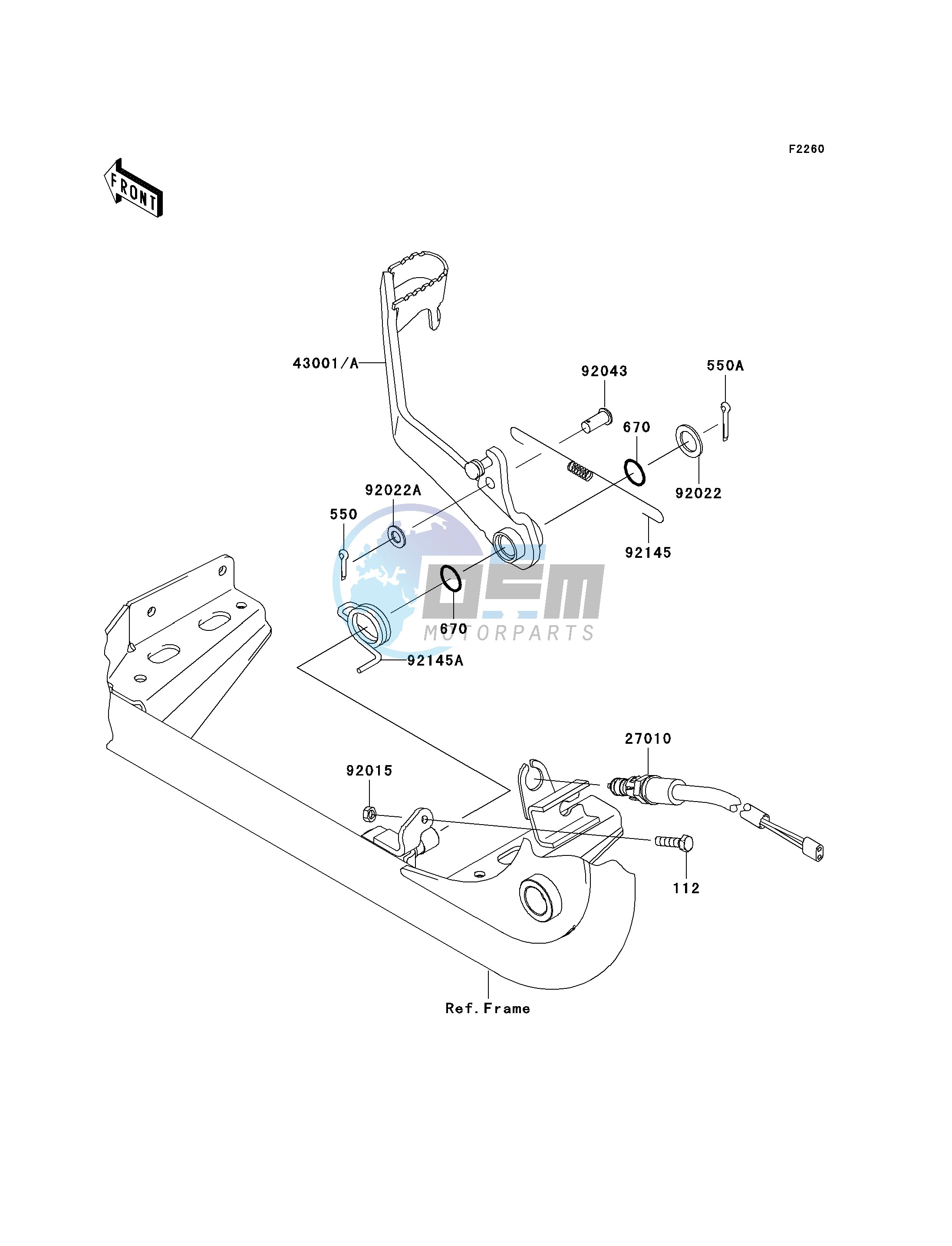 BRAKE PEDAL