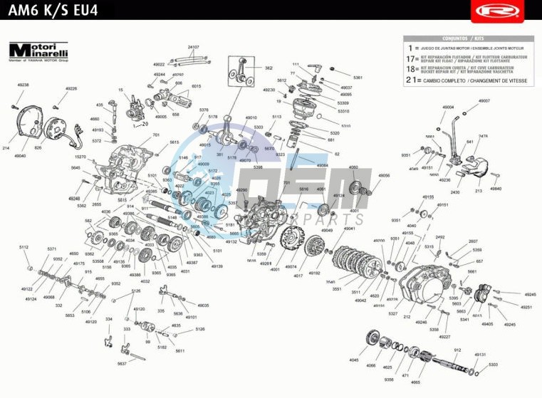 ENGINE  AM6 KS EU-4