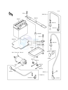 JH 750 D [XIR] (D1) [XIR] drawing ELECTRICAL EQUIPMENT