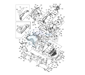 XTZ SUPER TENERE 1200 drawing COWLING