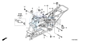 TRX90XE TRX90 Europe Direct - (ED) drawing FRAME BODY