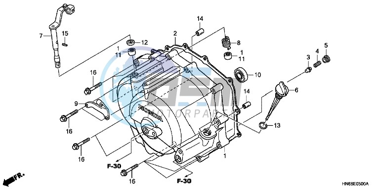 FRONT CRANKCASE COVER