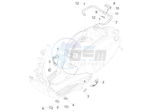 Sprint 50 2T (EMEA) drawing Side cover - Spoiler