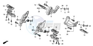 CB1300SA CB1300SUPERBOLD'OR drawing STEP