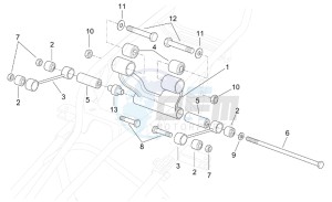 Leonardo 250-300 (eng. Minarelli) drawing Connecting rod