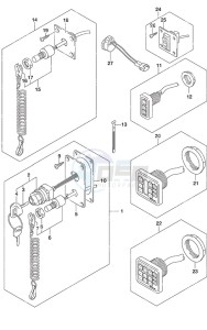 DF 200AP drawing Switch