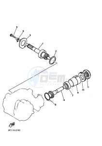 PW50 (2SAR) drawing TRANSMISSION