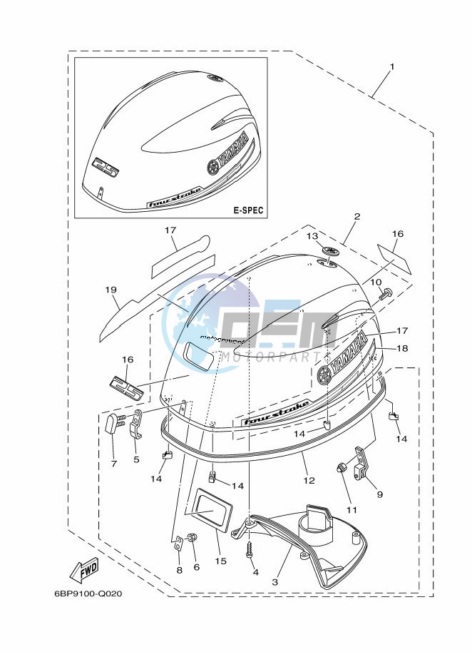 TOP-COWLING