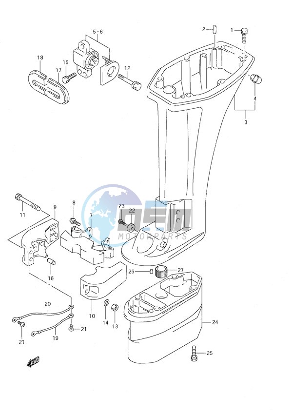 Driveshaft Housing