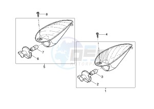 XN TEO'S 125 drawing FLASHER LIGHT