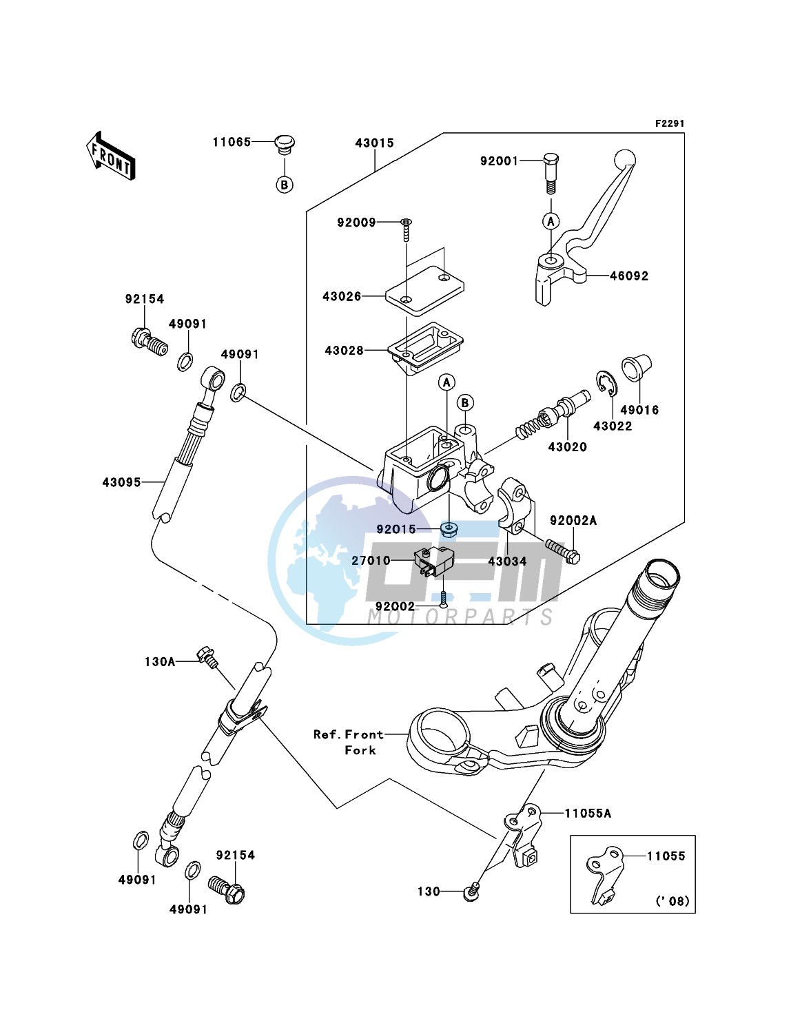 Front Master Cylinder