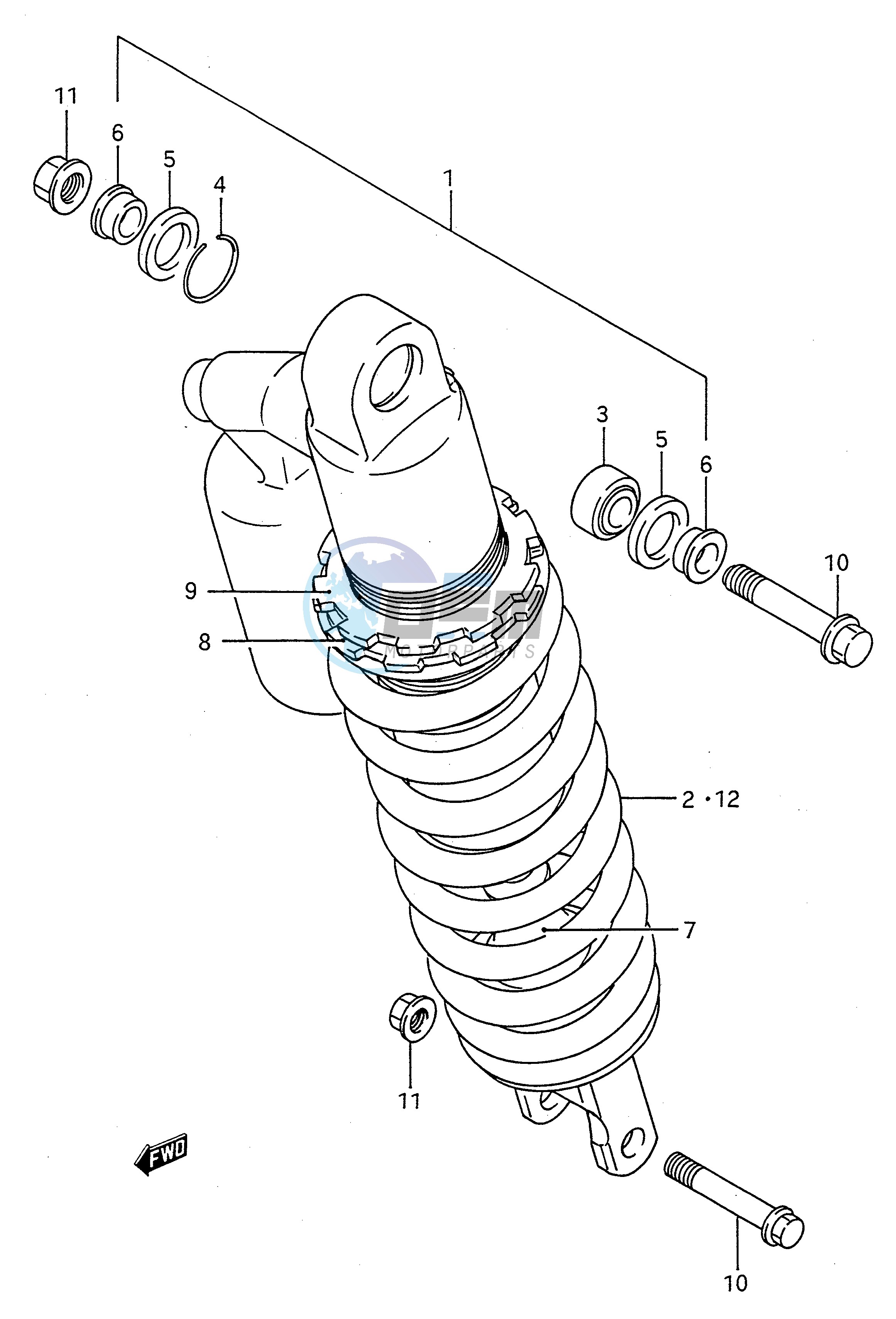 SHOCK ABSORBER (MODEL K L)