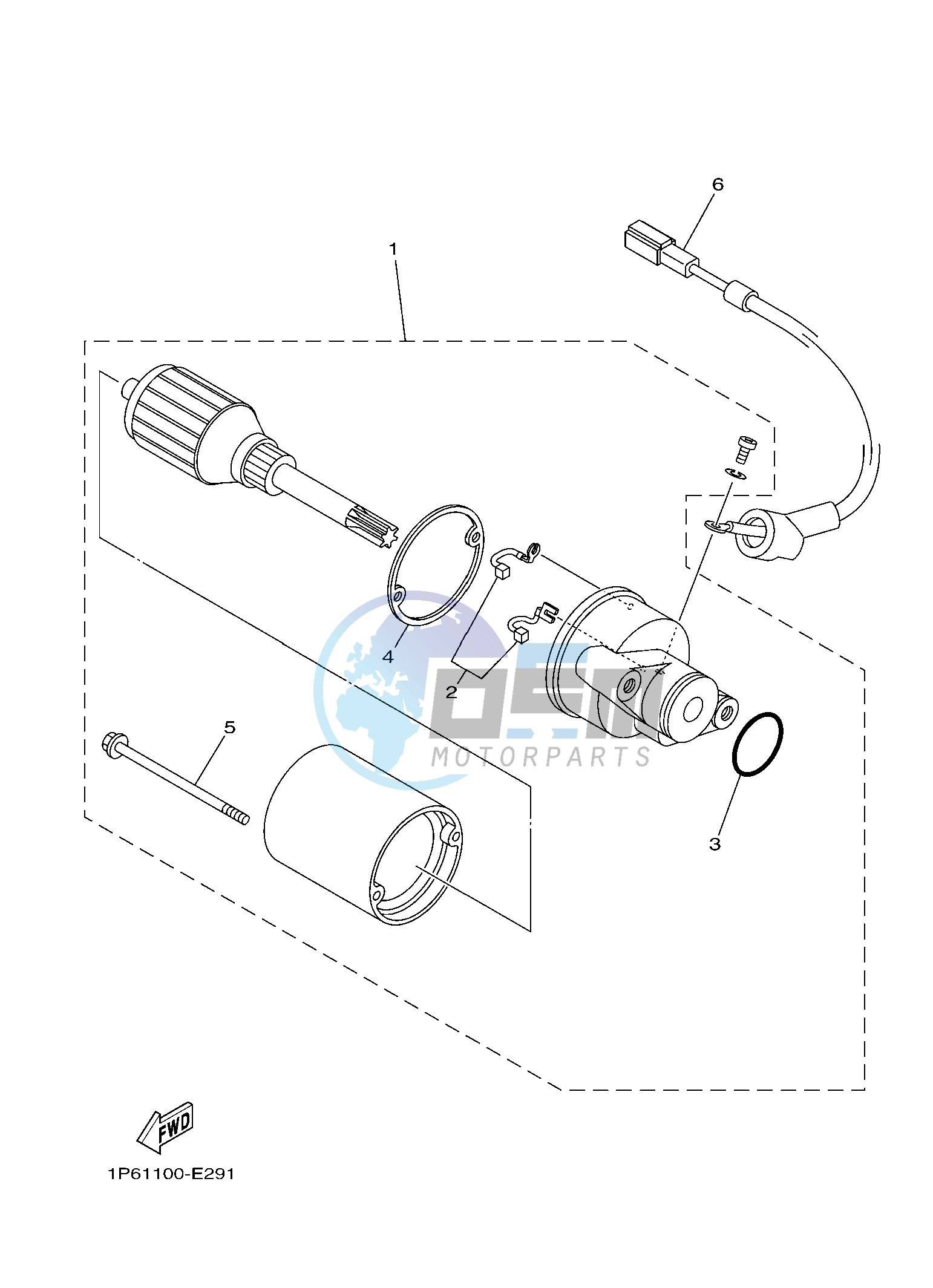 STARTING MOTOR