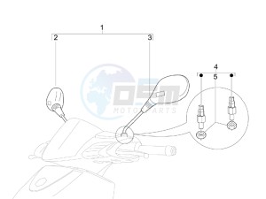 Carnaby 200 4t e3 drawing Mirrors