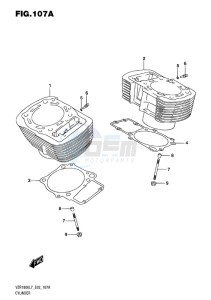 VZR1800BZ BOULEVARD EU drawing CYLINDER